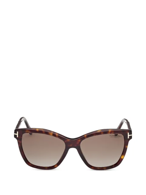 TOM FORD butterfly-frame sunglasses Brown FT108752H