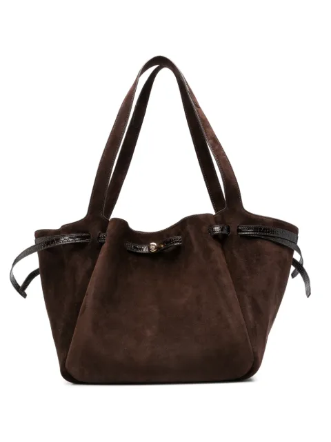 Tory Burch Romy suede tote bag Brown 186348