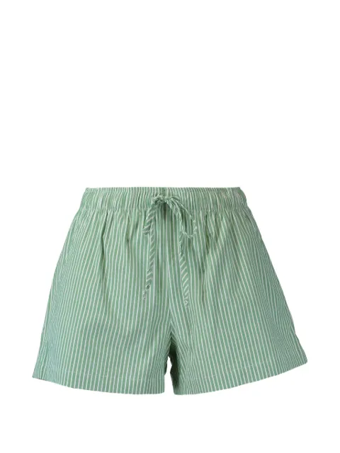 The Lady And The Sailor striped shorts Green FS2026KELLY