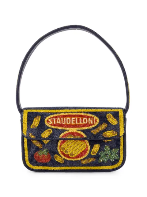 STAUD Tommy beaded shoulder bag Blue H26P6001PB