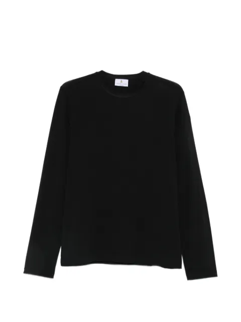 Magazzino Ricambi Ossigeno long-sleeve T-shirt Black 02OSSIGENO