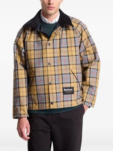 Barbour reversible check-pattern jacket Neutrals MCA0963NY514