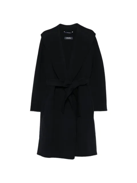 'S Max Mara Messi long-sleeve coat Blue 2629016061