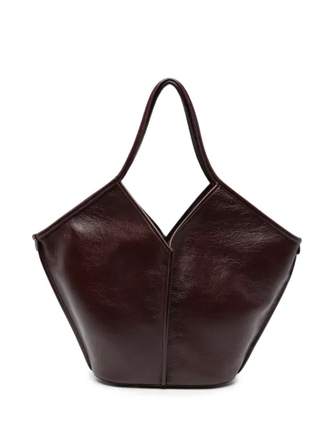 Hereu Calella leather tote bag Red CALDWBA26