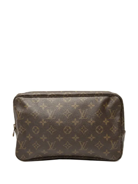 Louis Vuitton Pre-Owned 1986 Monogram Trousse Toilette 28 clutch bag Brown YBYBQKGWPNOKII3R