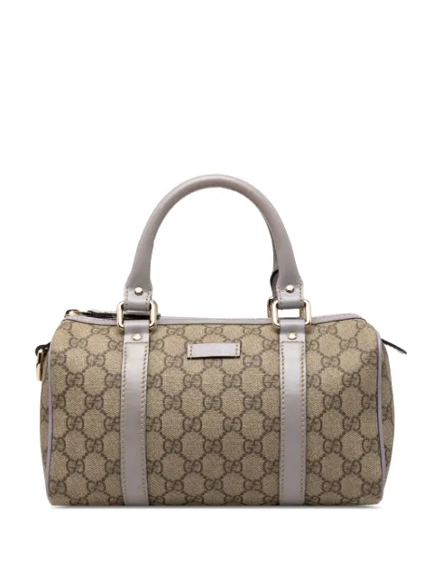 Gucci Pre-Owned 2000-2015 Small GG Supreme Joy boston bag Neutrals UABI90JOAZISERWG