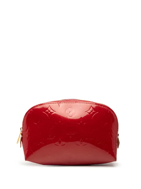 Louis Vuitton Pre-Owned 2012 Monogram Vernis Cosmetic pouch Red 9U8S2RM60S14F4D2