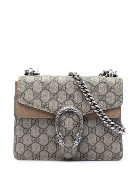 Gucci Pre-Owned 2016-2026 Small GG Supreme Dionysus crossbody bag Neutrals LNGYLOQVK0ULFU6W