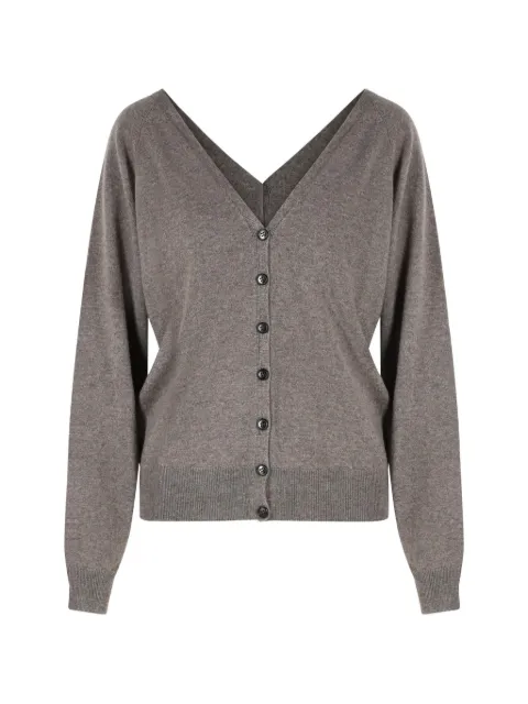 Lisa Yang V-neck cashmere cardigan Brown 2026459