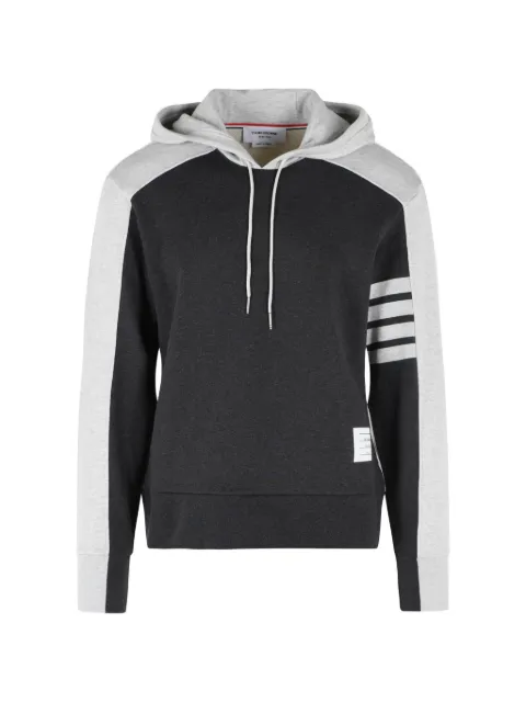 Thom Browne 4-Bar stripe hoodie Grey MJT579A00535