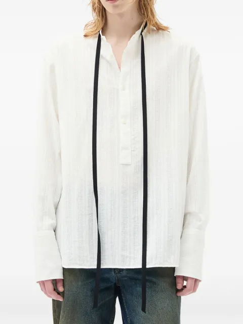 Ann Demeulemeester Bertil Serafino shirt White B0014312FA752