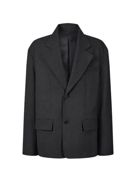 TOMBOY oversized single-breasted blazer Grey 9156312553
