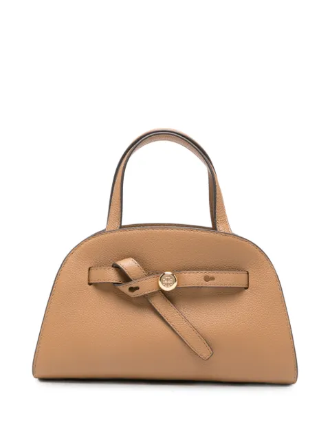 Tory Burch Romy small Bauletto top tote bag Neutrals 179989