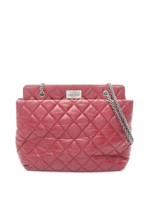 CHANEL Pre-Owned 2012 Quilted Aged Calfskin Reissue 2.55 tote bag Red TKIKKCSIXFVB4RWM