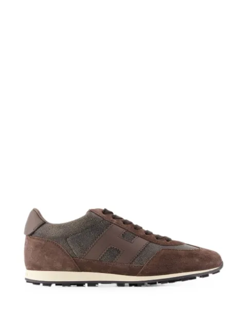 Hogan H699 panelled sneakers Brown HXM6990GH00VJK