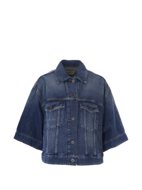 Weekend Max Mara short-sleeve denim jacket Blue 2625046051600