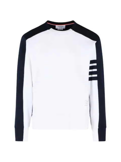 Thom Browne 4-Bar stripe sweatshirt Blue MJT580A00535