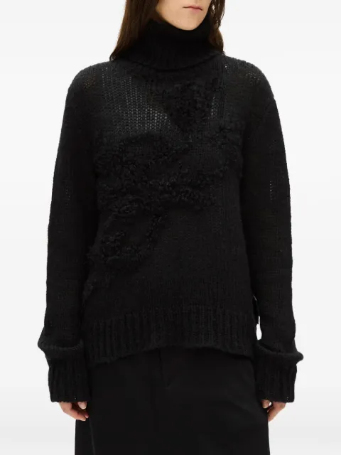 Ann Demeulemeester Fransina turtleneck sweater Black B0014337KN092