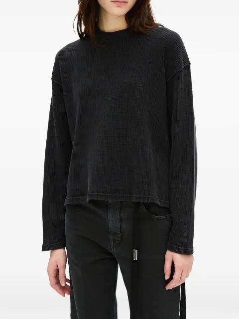 Ann Demeulemeester Nikita graphic-print long-sleeve T-shirt Black B0014244FA757