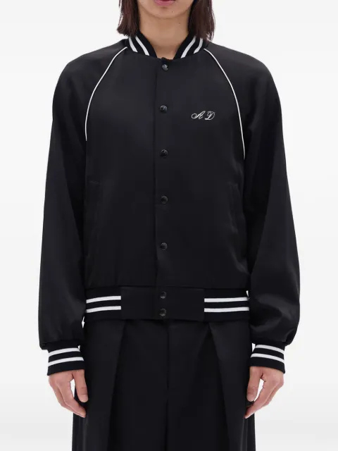 Ann Demeulemeester Lovers Forever raglan-sleeve bomber jacket Black B0014256FA647
