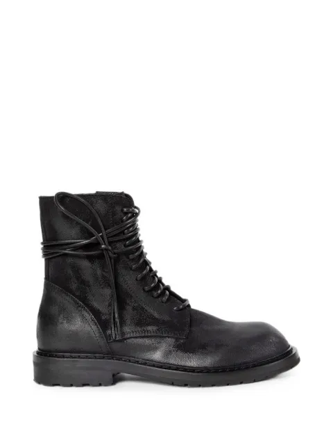 Ann Demeulemeester Danny lace-up ankle boots Black B0010092LT209