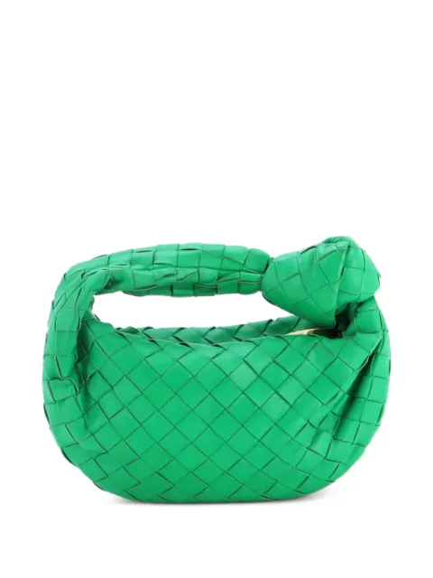 Bottega Veneta Pre-Owned BV Jodie Intrecciato Nappa Mini hobo bag Green HC0MH4K6G5CTSNOU
