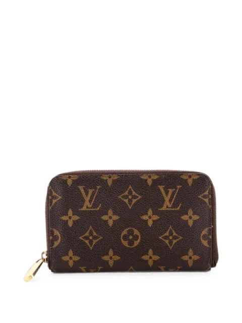 Louis Vuitton Pre-Owned Zippy Compact Wallet Monogram Canvas small wallets Brown DT6K40HFAKFRGR7G