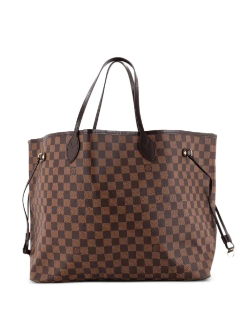 Louis Vuitton Pre-Owned Neverfull Damier GM tote bag Brown 1F0CZA7U7LQSASEG