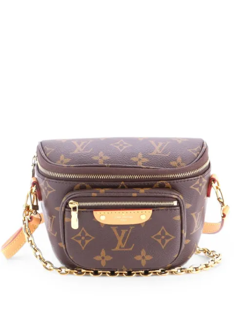 Louis Vuitton Pre-Owned Bum Bag Monogram Canvas Mini belt bag Brown NSEWKCT5216HG0FJ