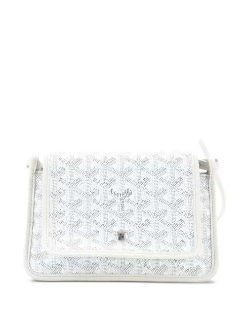 Goyard Pre-Owned Plumet Clutch Wallet Coated Canvas crossbody bag White M0Q5JA89MAL7FAA9