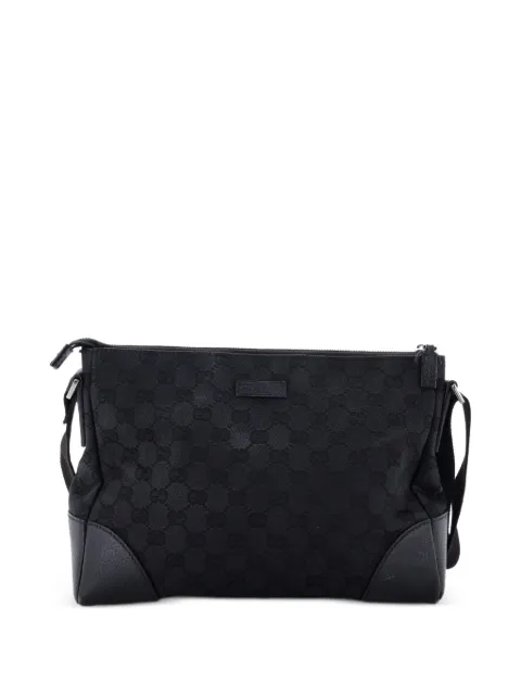 Gucci Pre-Owned Joy Messenger Bag GG Canvas Small crossbody bag Black KD08A6JW13YG2YKR