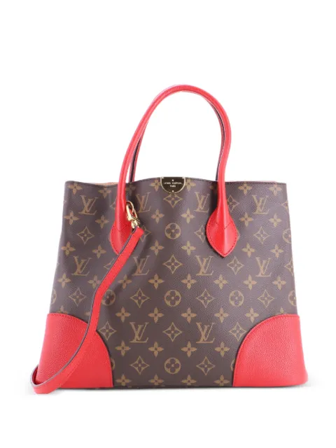 Louis Vuitton Pre-Owned Flandrin Handbag Monogram Canvas and Leather tote bag Red AQVA41GLV5VB68O6