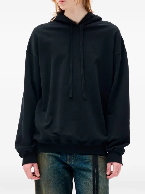 Ann Demeulemeester Bardi rear-print hoodie Black B0014212FA185