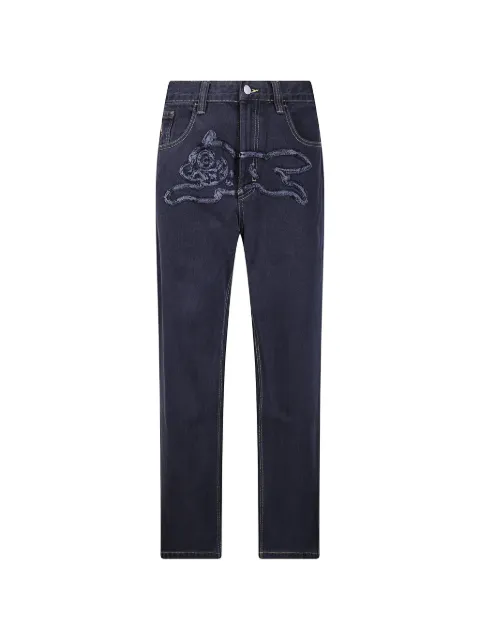 ICECREAM Running Dog embroidered jeans Black ICDP26266