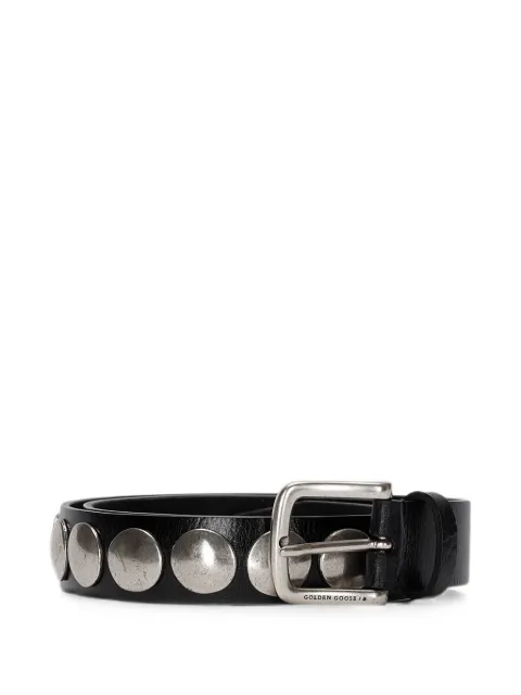 Golden Goose Trinidad stud-embellished belt Black GMA00161A000137