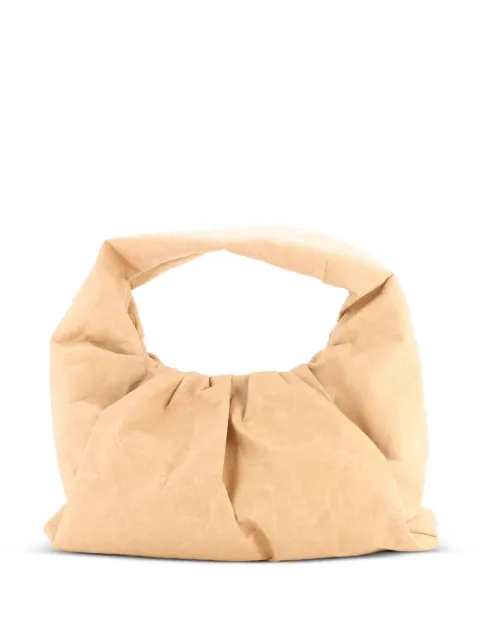 Bottega Veneta Pre-Owned The Shoulder Pouch Kraft Paper Medium hobo bag Brown QZCCVMAULCSBG2BN