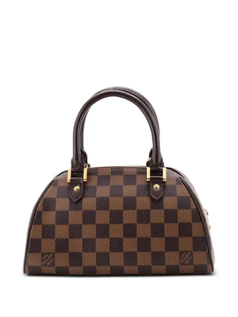 Louis Vuitton Pre-Owned Ribera Handbag Damier Mini satchel Brown P2KXLC6Y782XT0FK