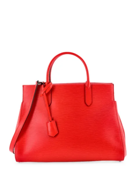 Louis Vuitton Pre-Owned Marly Handbag Epi Leather MM satchel Red 337IX8JP5PISHX8Y