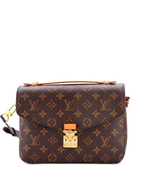 Louis Vuitton Pre-Owned Pochette Metis Monogram Canvas crossbody bag Brown 2I59G1RV8BF36W44