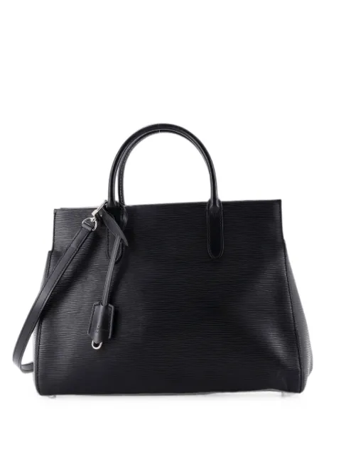 Louis Vuitton Pre-Owned Marly Handbag Epi Leather MM satchel Black 0CCLMYJ01UWZWTER