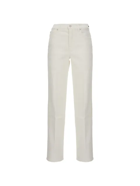 7 For All Mankind five-pocket straight-leg jeans White 7U4N0C14