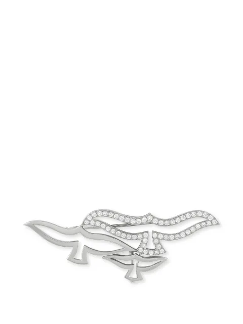 Cartier dove-motif diamond brooch Silver CA12060526