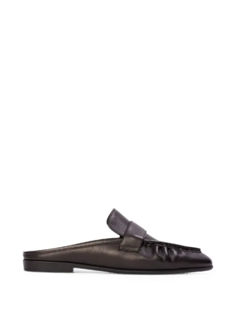 BLACK SUEDE STUDIO Gabby leather mules Black GABBY