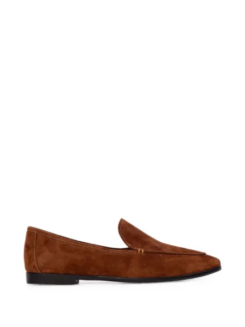 BLACK SUEDE STUDIO Allie suede loafers Brown ALLIE