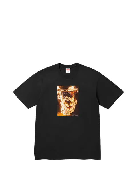 Supreme x Spitfire® Flag short-sleeve T-shirt Black SU27884