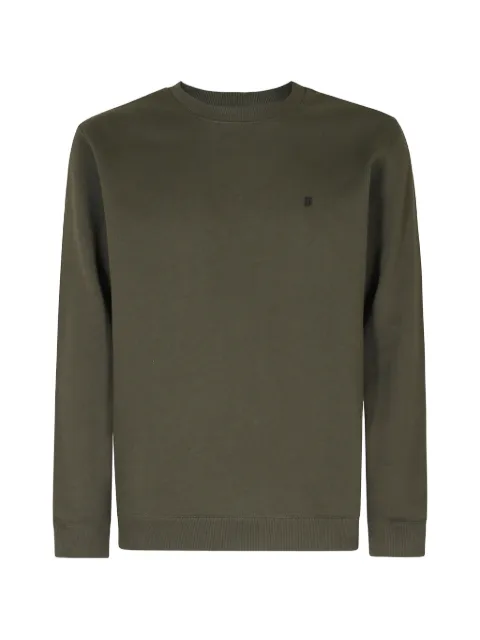 DONDUP cotton crew-neck sweatshirt Green UF641KF0196UZL4