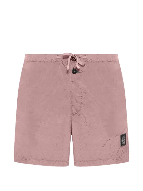 Stone Island Compass logo swim shorts Pink L2S15B100003S0043