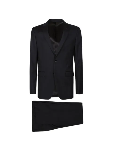 Lardini wool single-breasted suit Black CN5929EPAE66306