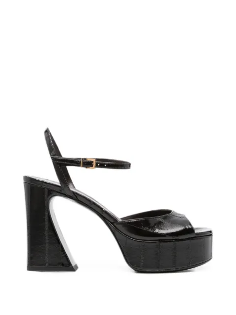 FENDI Arco ankle-strap sandals Brown 8X8990AOSH