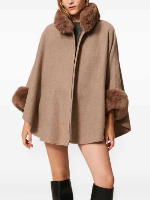 TWINSET woven cape Neutrals 262TO5730